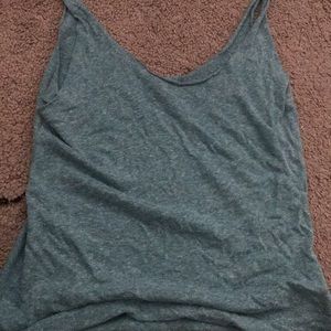 Blue/green tank top